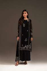 3 Piece Chiffon Embroidered (FS0079)